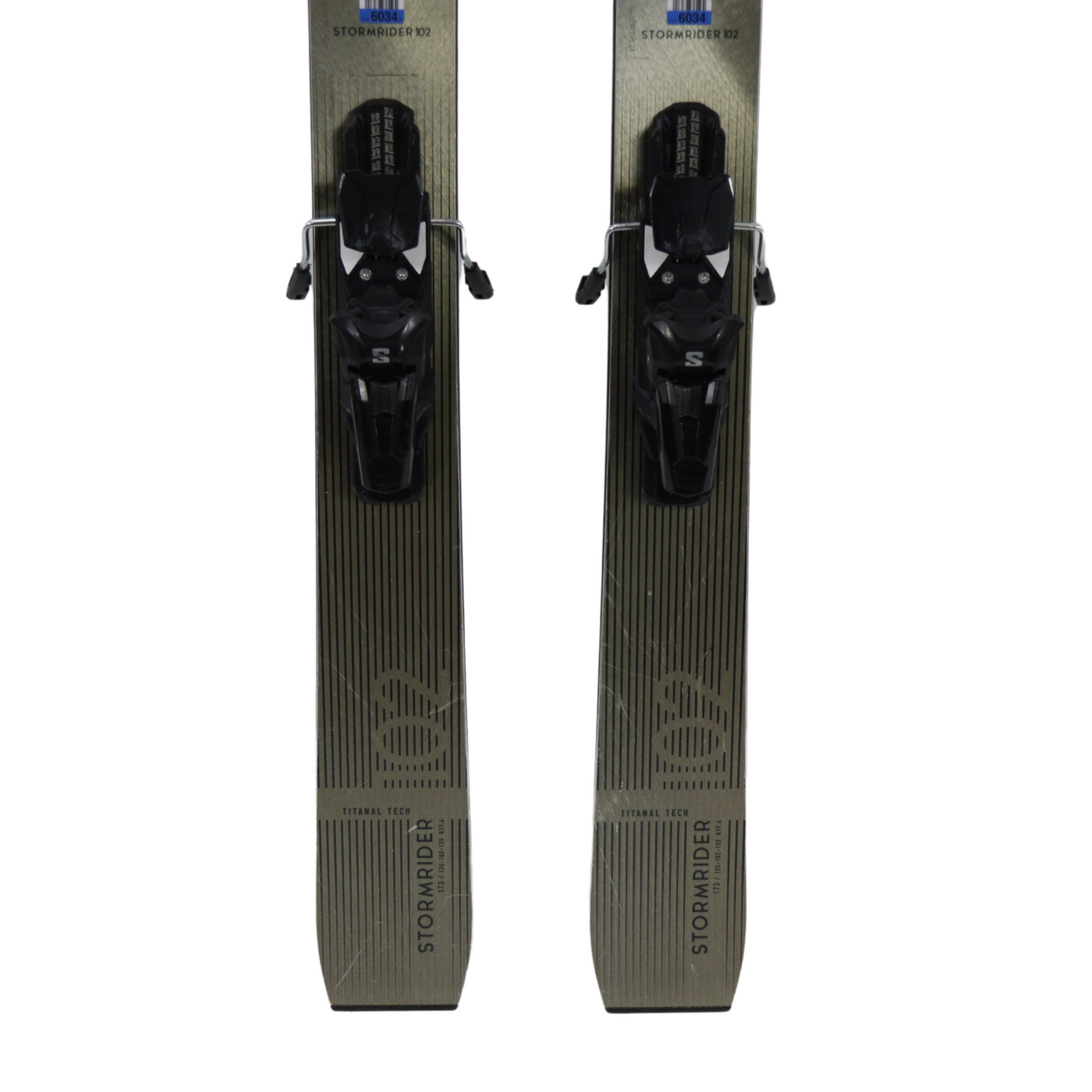 Stockli Stormrider 102 + Salomon Strive 13 Demo Bindings -USED SKIS Stockli