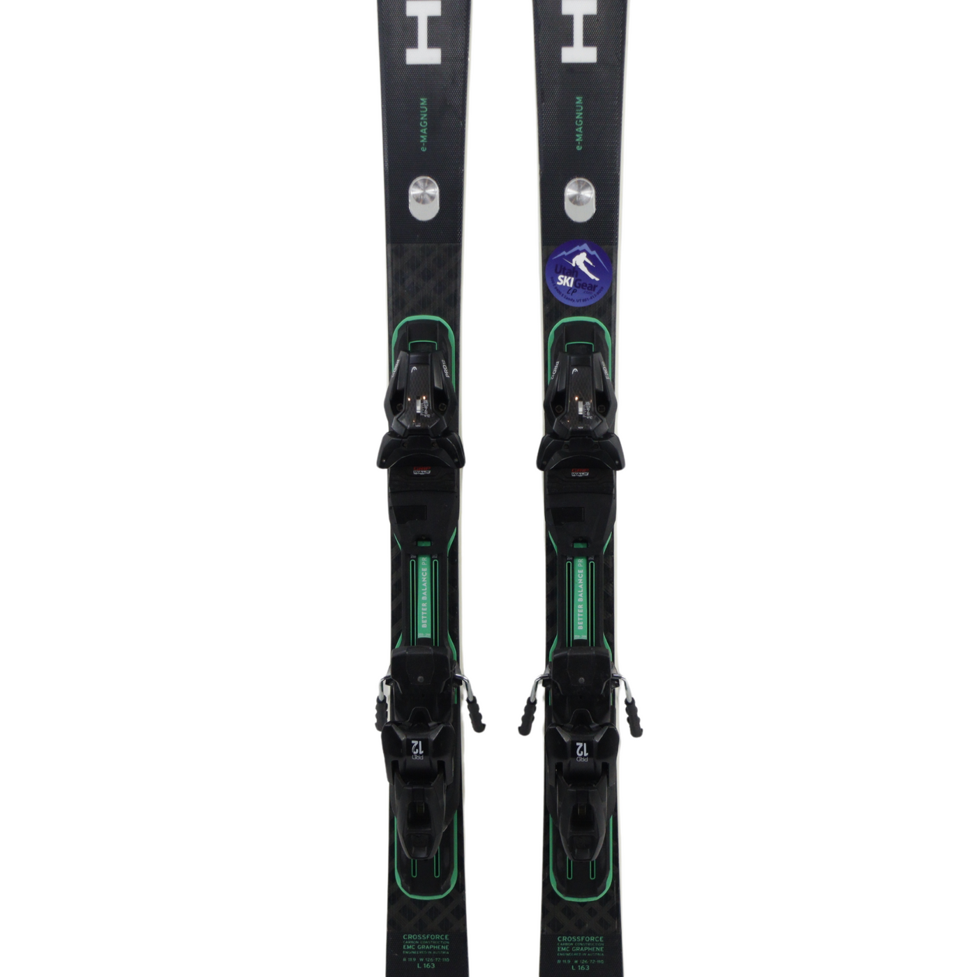 Head Supershape E-Magnum 163cm + Head PRD12 Demo Bindings- USED SKIS Head