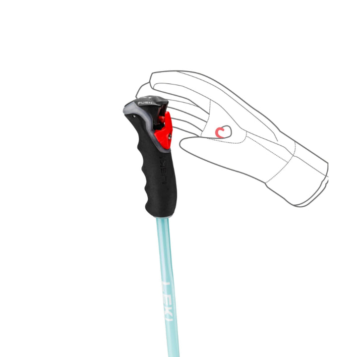 Leki Artena Airfoil 3D Ski Poles - 2025 SKI POLES Leki