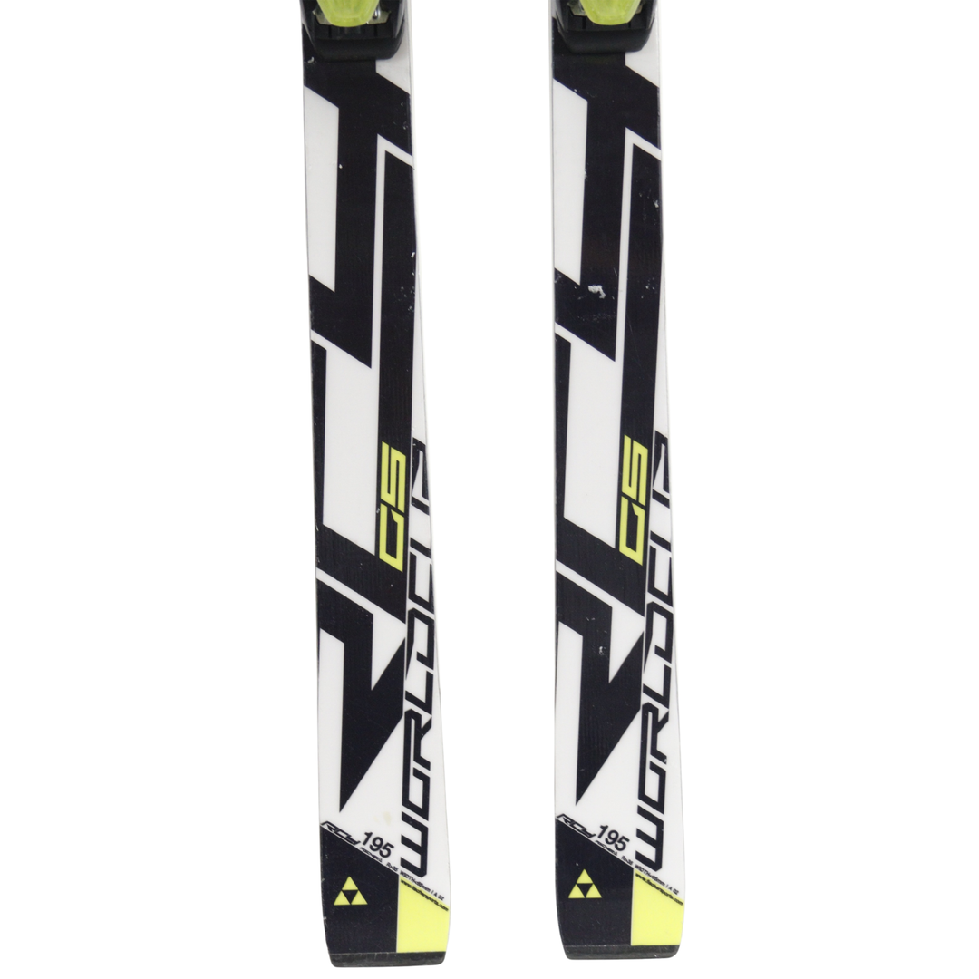 Fischer RC4 World Cup GS 195cm + M-Rail + Z17 Bindings - Used USED SKIS Fischer
