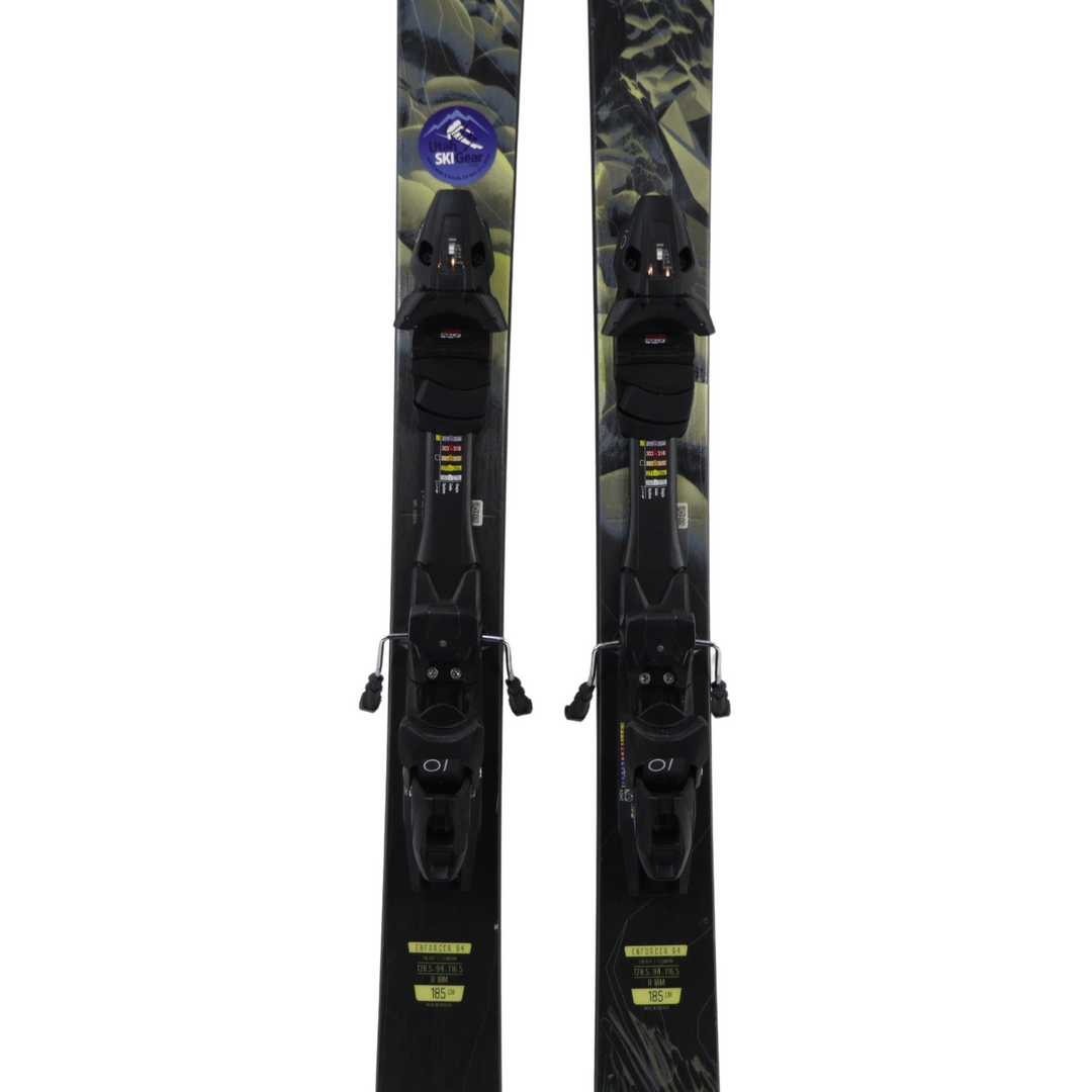 Nordica Enforcer 94 185cm+ Tyrolia SP10 Demo Bindings- USED SKIS Nordica