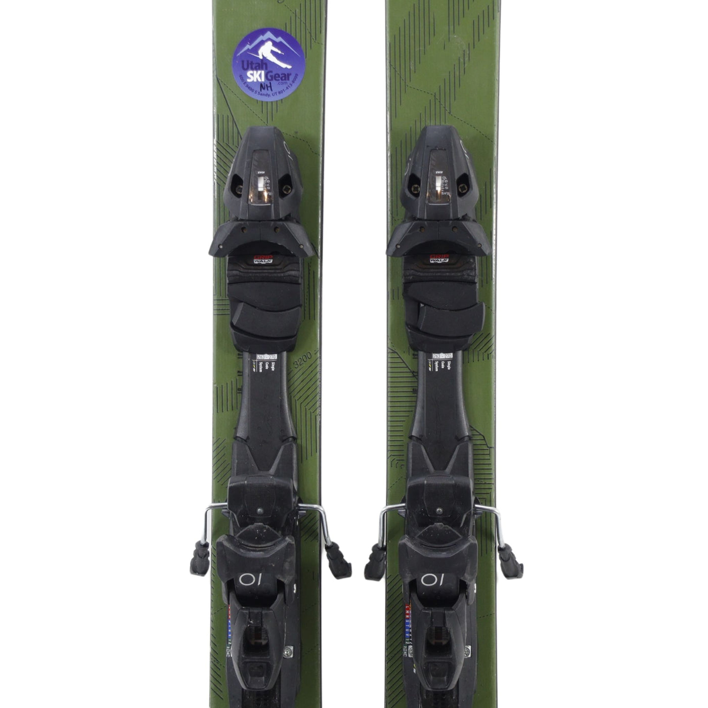 Faction Agent 2 177cm + SP10 Demo Bindings 2025 - USED SKIS Faction