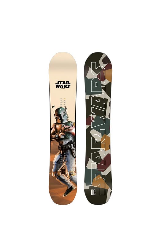 Star Wars X DC | PLY Snowboard 2023 - USED SNOWBOARDS Utah Ski Gear 153cm Boba Fett - Original Art Work