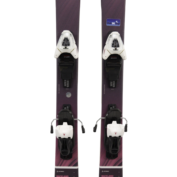 Atomic BackLand Girl Skis 2023 - 130cm w/L6 GW Bindings - USED USED SKIS Utah Ski Gear