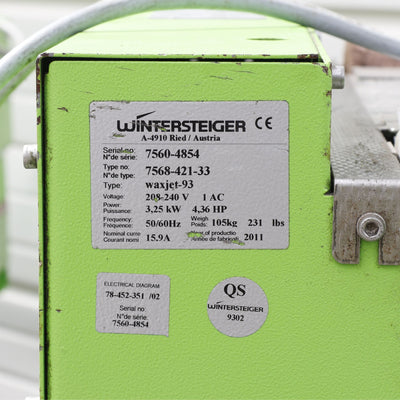 Wintersteiger Waxjet-93  - USED TUNING MACHINES Wintersteiger   