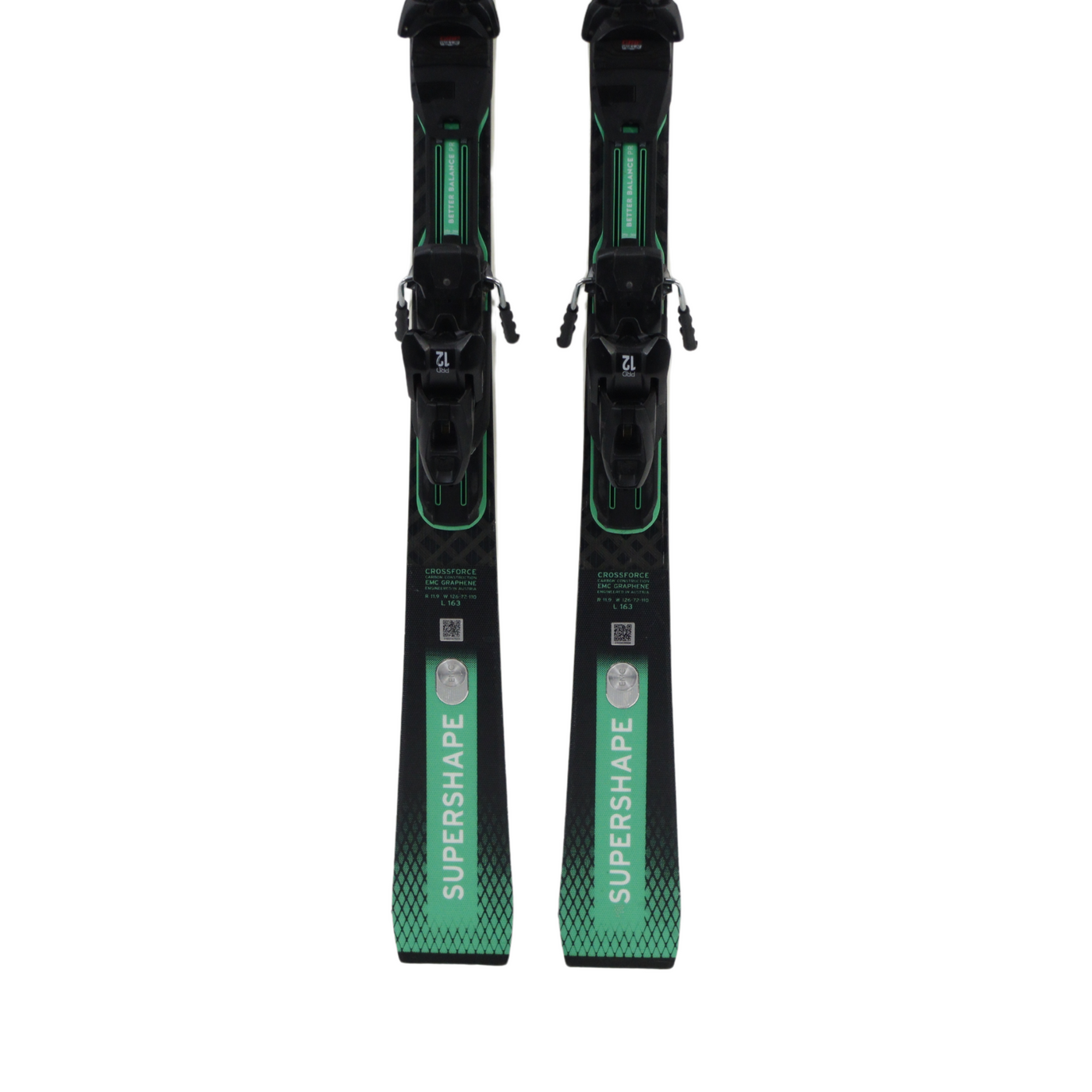 Head Supershape E-Magnum 163cm + Head PRD12 Demo Bindings- USED SKIS Head