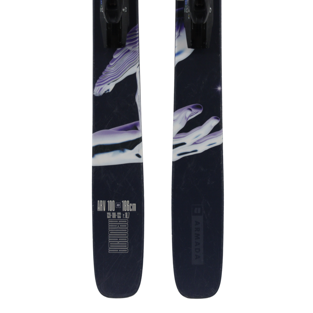 Armada ARV 100 186cm + SP10 Bindings - USED SKIS Armada