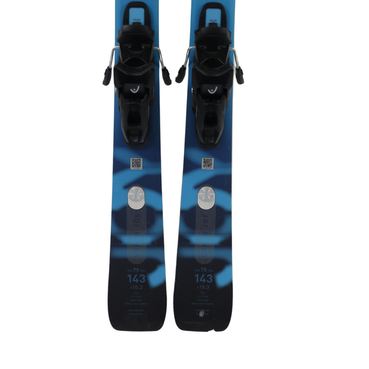 Head Super Joy 143cm 2025 + Head Joy Eleven Demo Bindings- USED SKIS Head