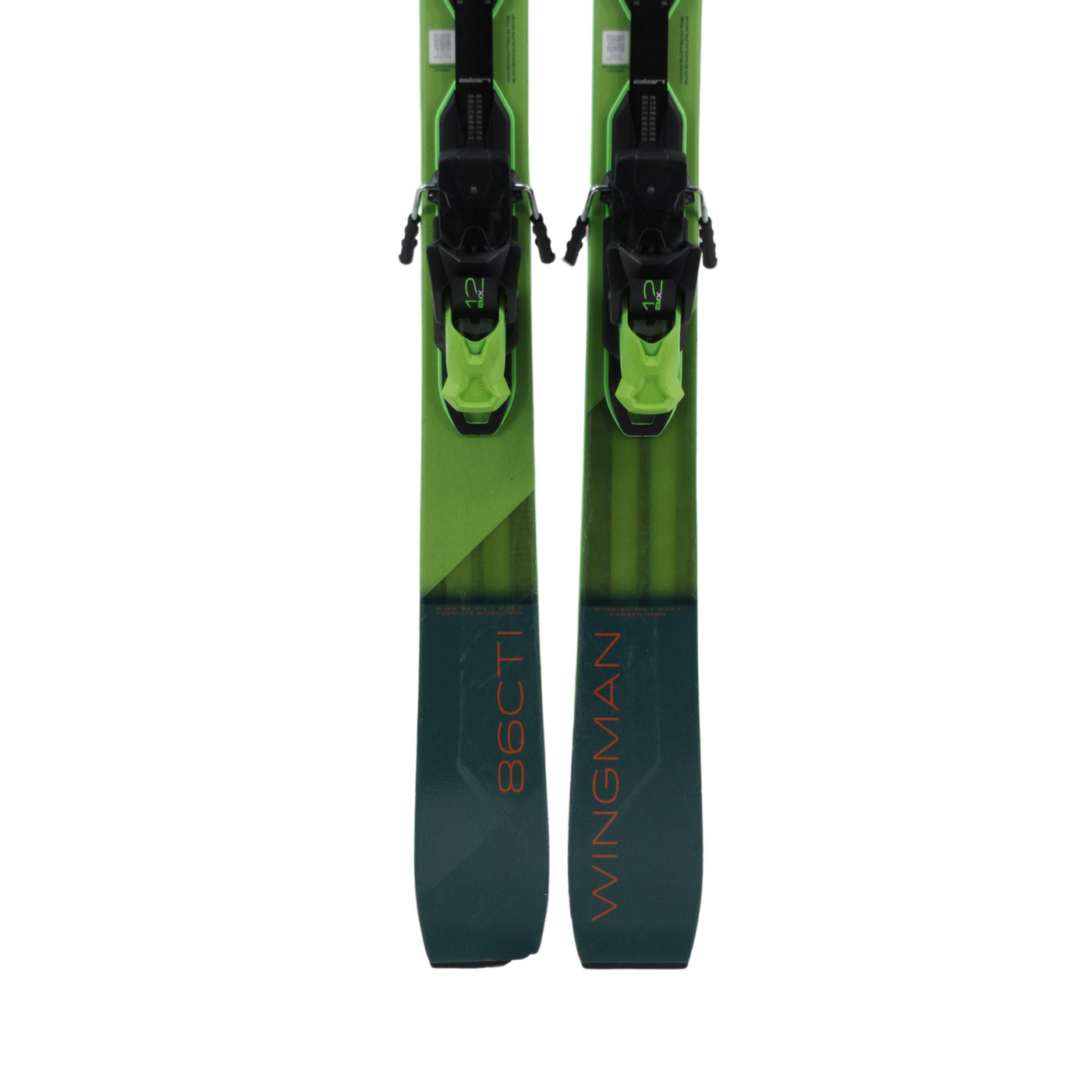 Elan Wingman 86 CTI + Elan EMX 12 Demo Bindings- USED SKIS Elan