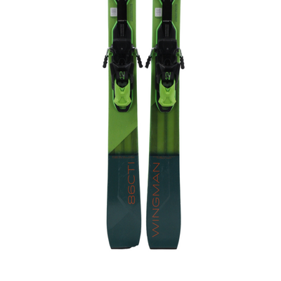 Elan Wingman 86 CTI + Elan EMX 12 Demo Bindings- USED SKIS Elan