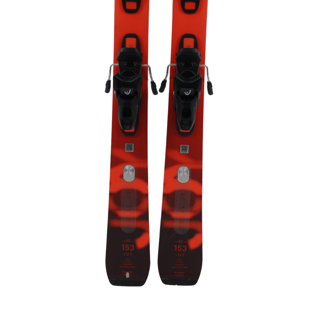 Head Total Joy 153cm + Head Joy Eleven Demo Bindings- USED SKIS Head