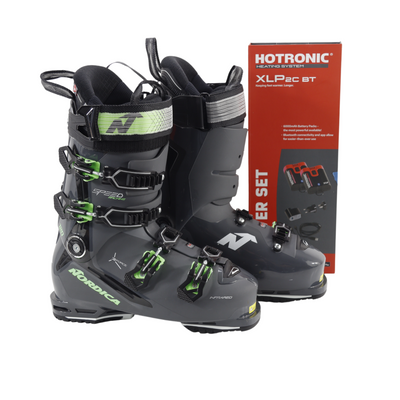 Nordica Speedmachine 3 120 Ski Boots + Hotronic XLP 2C Heating System - USED SKI BOOTS Nordica   