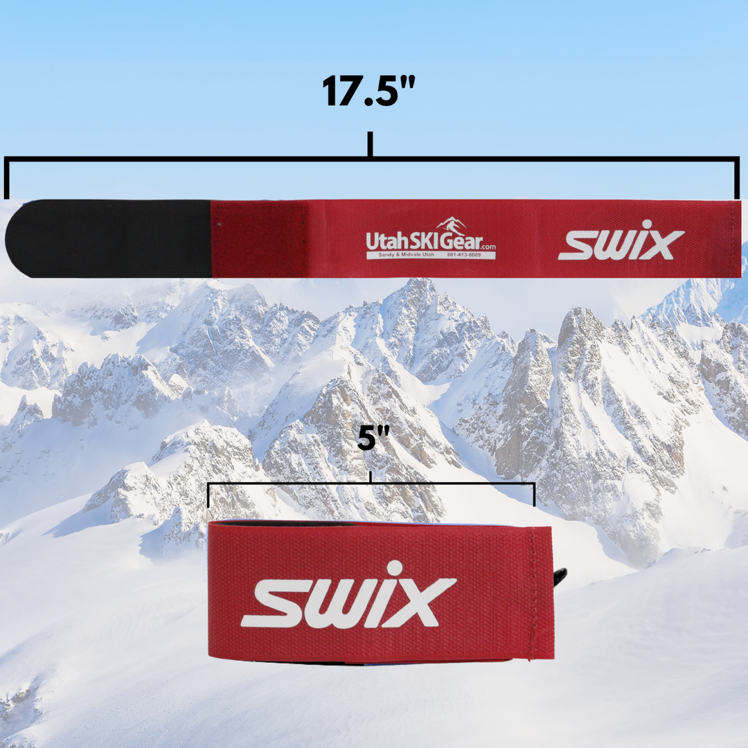 Swix x USG Red Ski Straps (Pair) ACCESSORIES Swix
