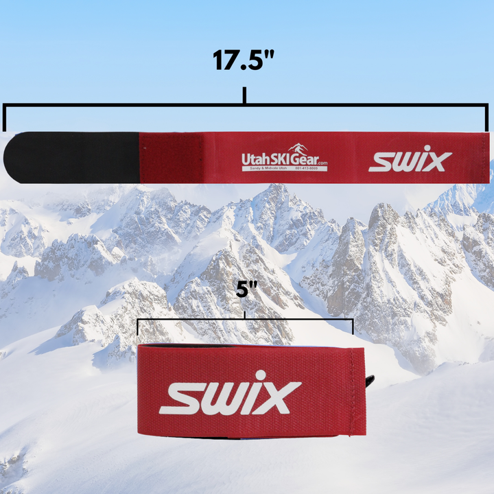 Swix x USG Red Ski Straps (Pair) ACCESSORIES Swix