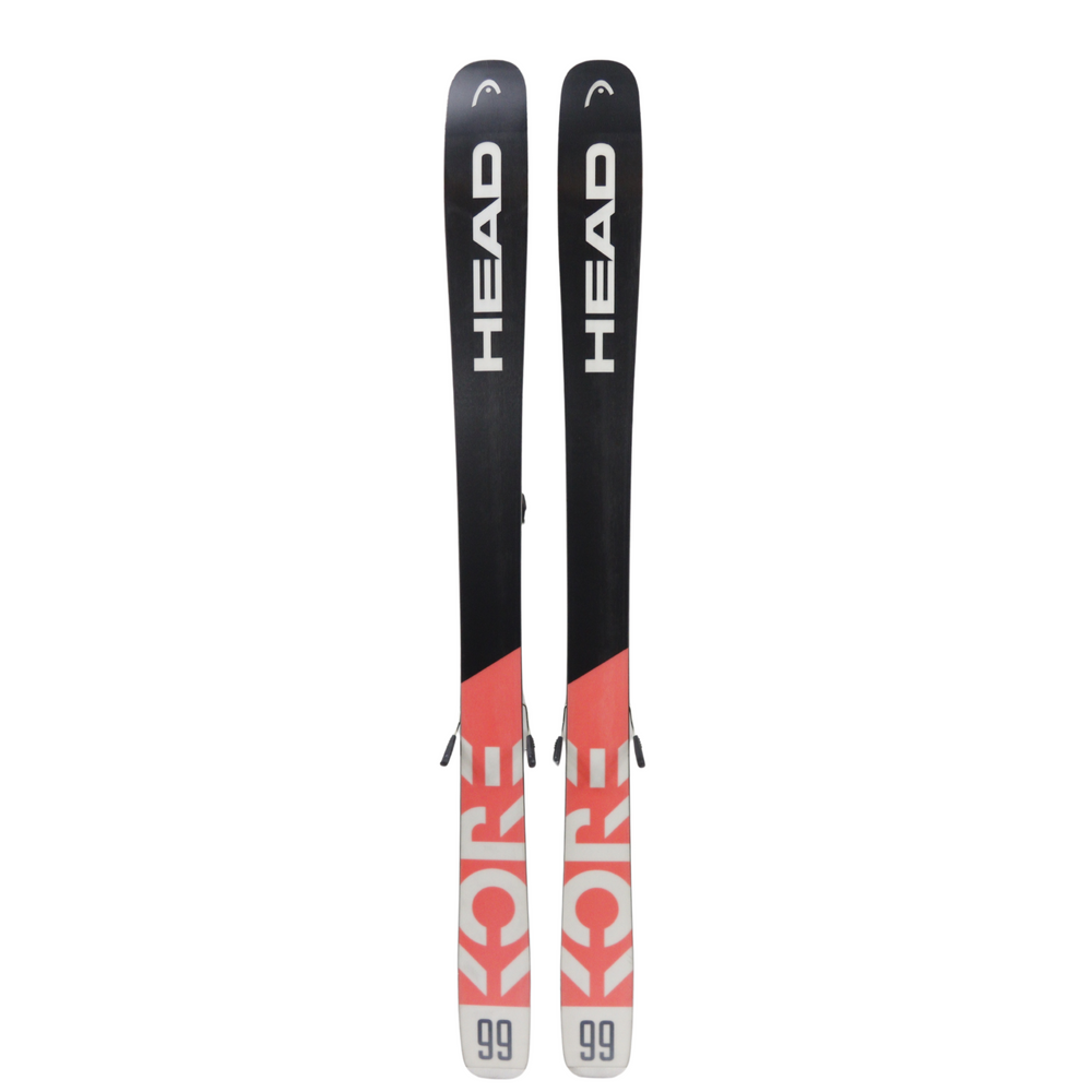 Head Kore 99W 19/20 Women's Skis + Tyrolia Attack 11 Demo Bindings - USED SKIS Head