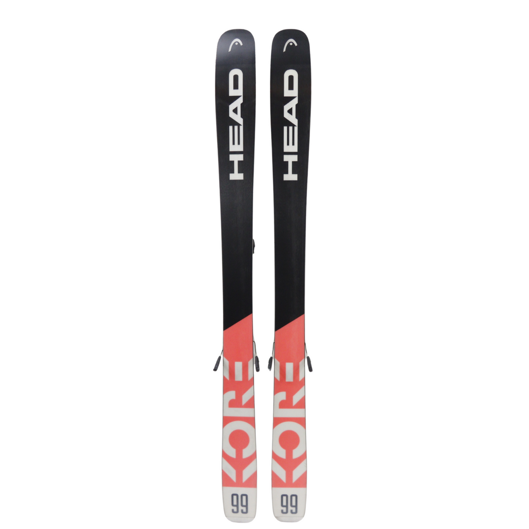 Head Kore 99W 19/20 Women's Skis + Tyrolia Attack 11 Demo Bindings - USED SKIS Head