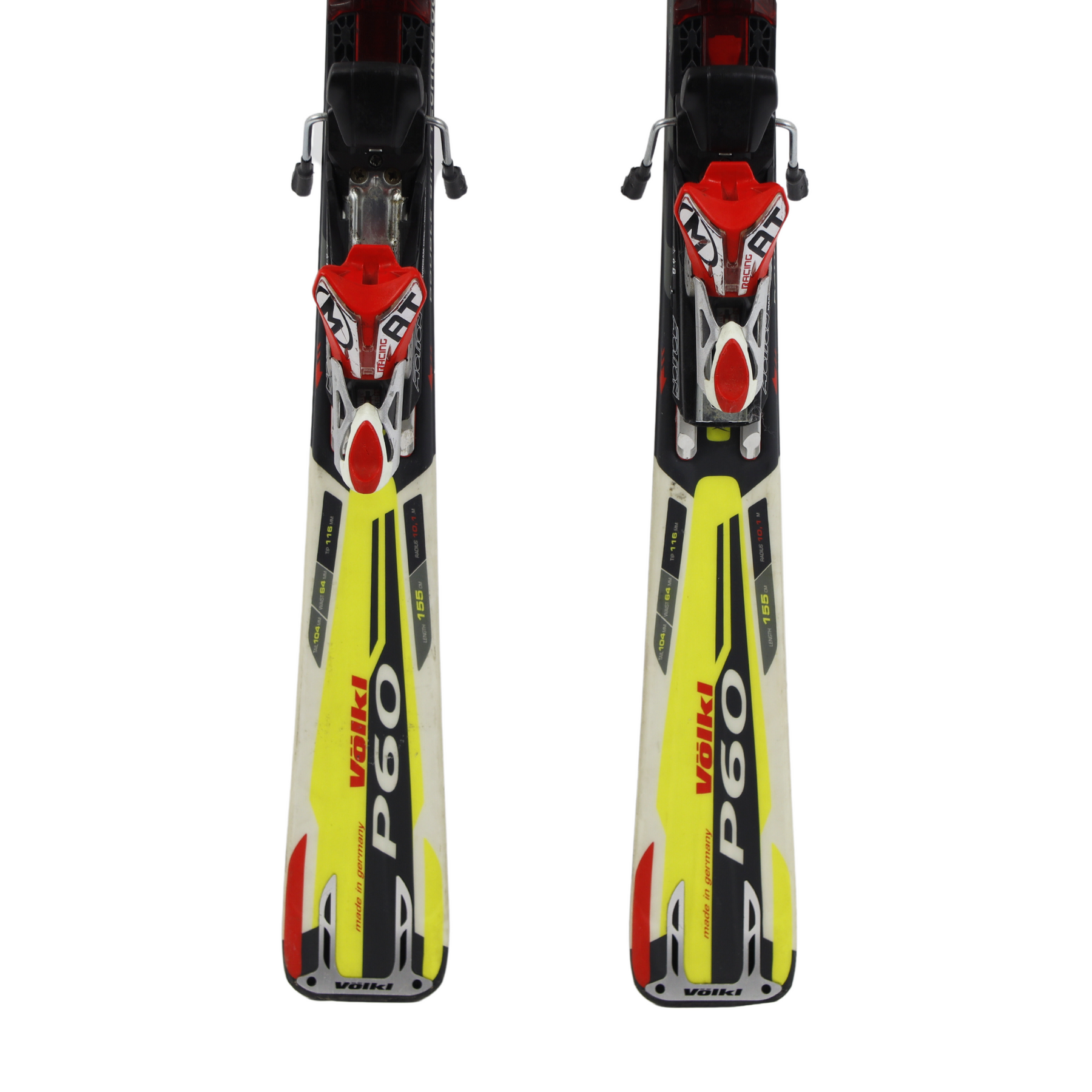 新品本物 volkl sc p60 160cm & SC Marker skis Ski comp14, SL +