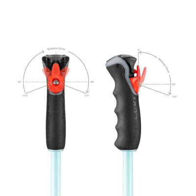 Leki Artena Airfoil 3D Ski Poles - Open Box Return SKI POLES Leki