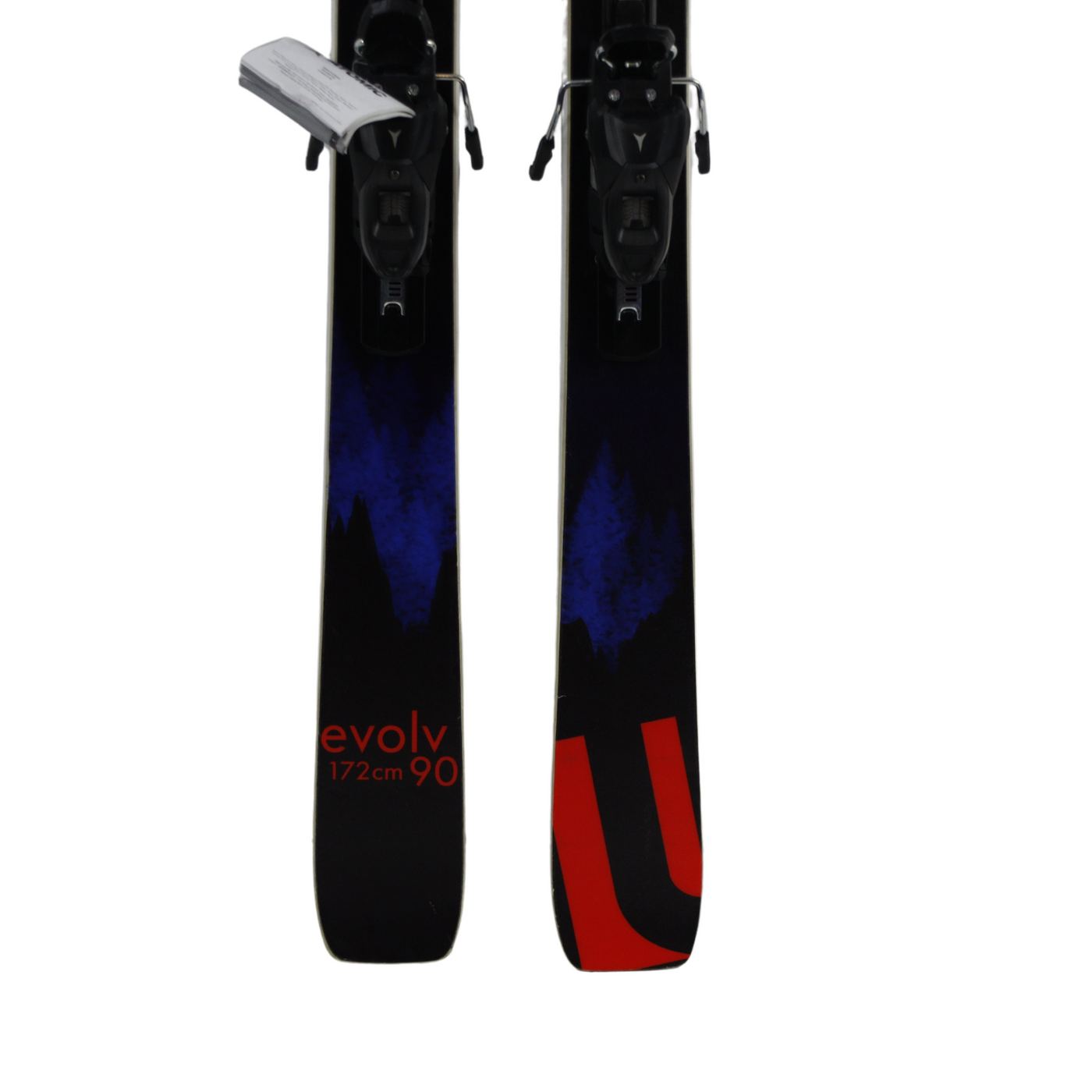 Liberty Evolv 90 172cm USED + New Atomic M 10 Bindings SKIS Liberty