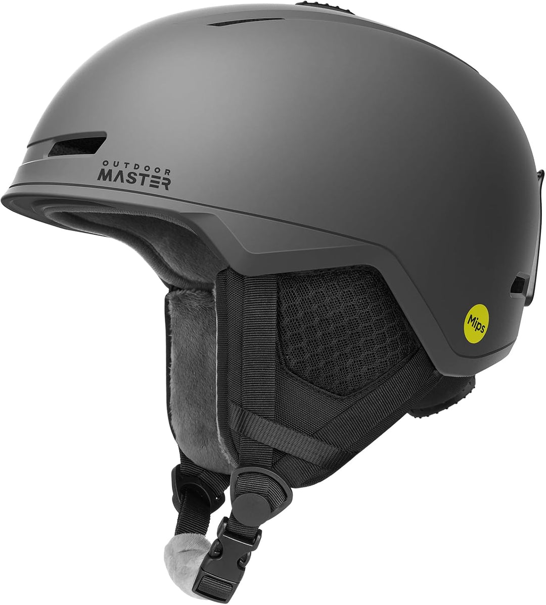 Outdoor Master Diamond 2 - Grey Ski Helmet Utah Ski Gear Small
