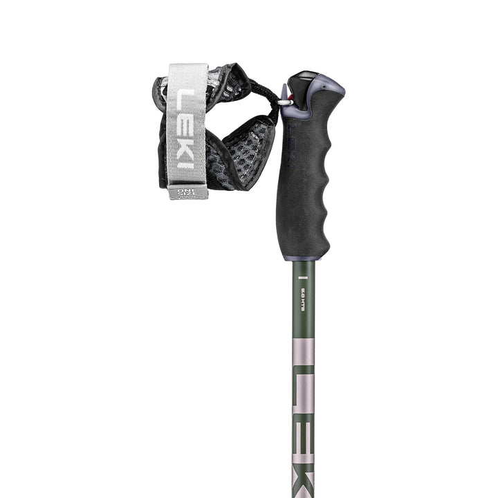 Leki Detect S Alpine Ski Pole - 23/24 SKI POLES Leki 110cm Green / Copper