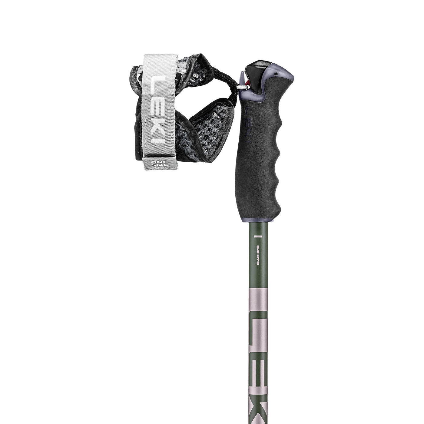 Leki Detect S Alpine Ski Pole - 23/24 SKI POLES Leki 110cm Green / Copper