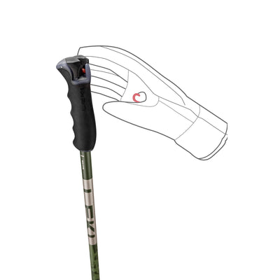 Leki Detect S Alpine Ski Pole - 23/24 SKI POLES Leki