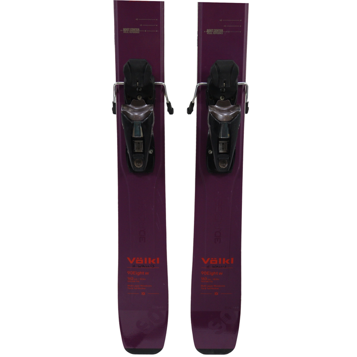Volkl 90Eight 163cm w/ Look NX11 Bindings - USED USED SKIS Volkl