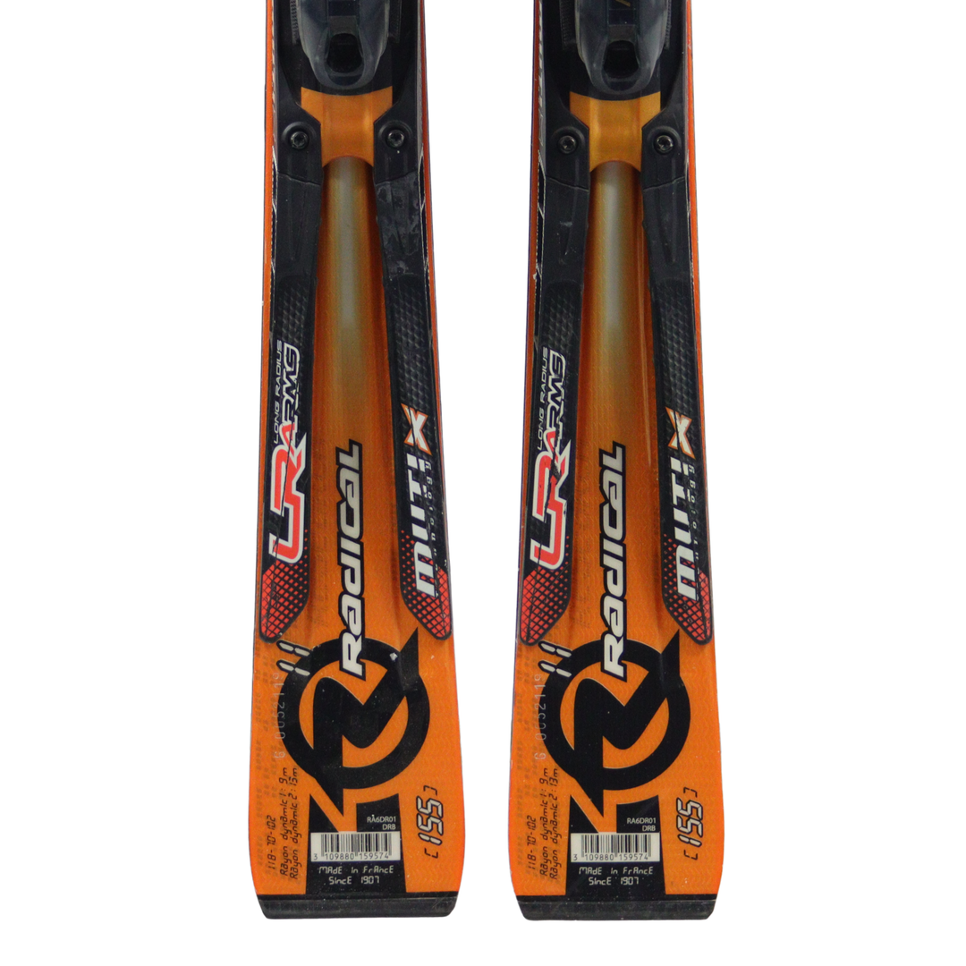 Rossignol Radical 2008 + Rossignol 140 Bindings w/ Multi X Attachments - 155cm USED USED SKIS Rossignol