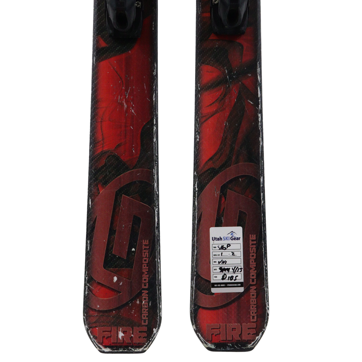 GOODE Fire with Rossignol 12u Bindings – 169cm SKIS Utah Ski Gear