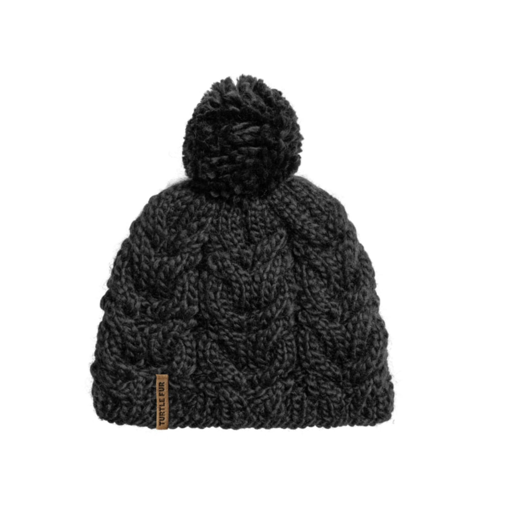 TurtleFur Merino Wool Millie APPAREL Turtle Fur Black  
