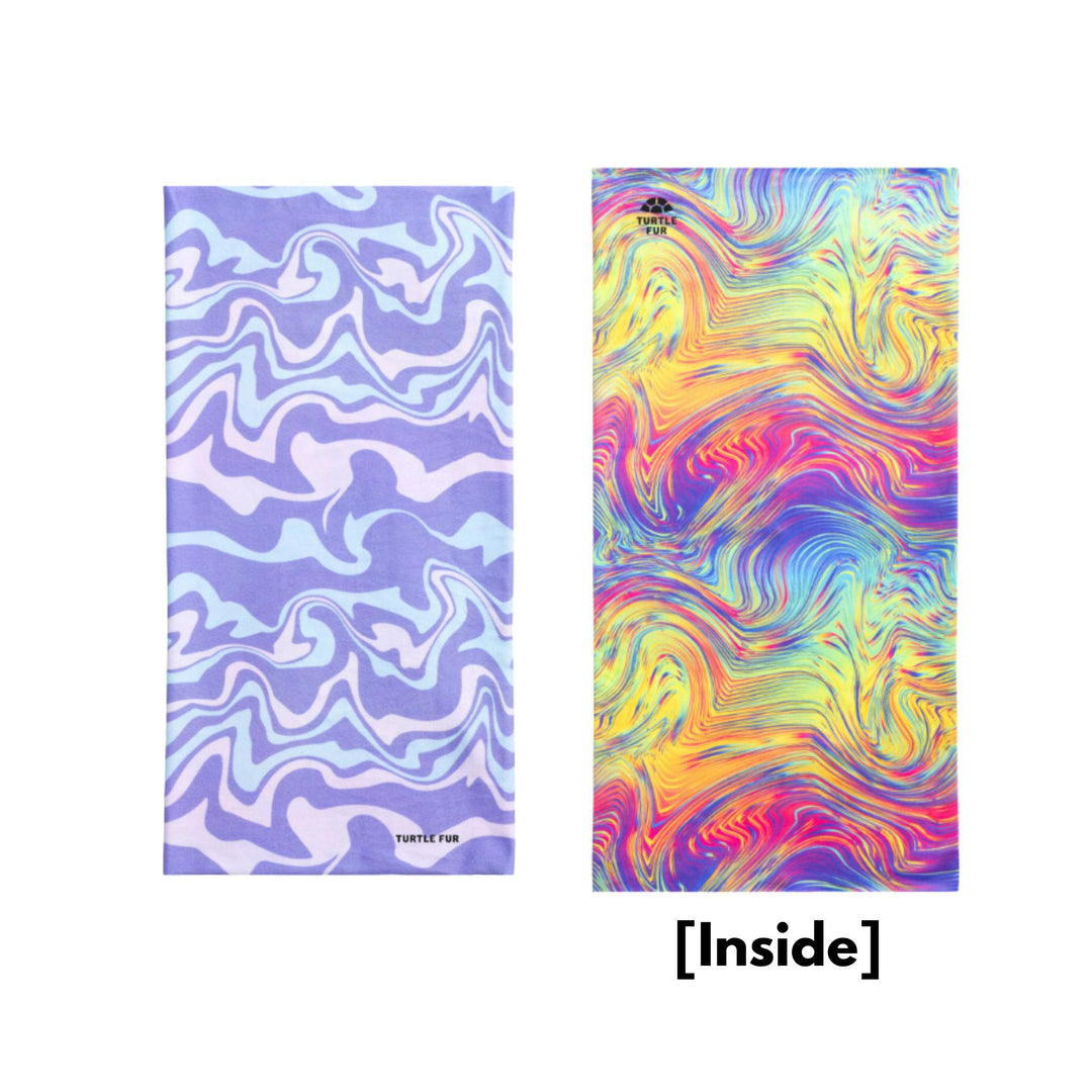 Turtle Fur Youth Comfort Shell™ Tube - Reversible - Print APPAREL Turtle Fur Taffy Twirl  