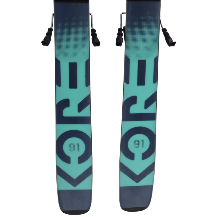 Head Kore 91 - 156 USED w/ Tyrolia Attack 13 Demo Bindings SKIS Head