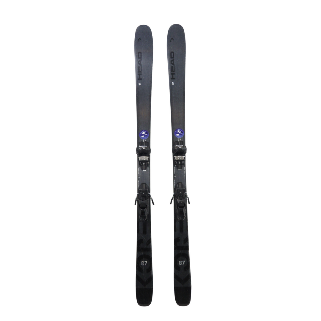 Head Kore 87 + 163cm Tyrolia Attack 11 Demo Bindings - USED SKIS Head 163cm