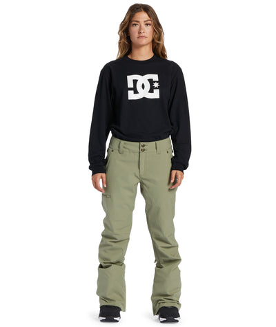 DC Viva Snow Pants APPAREL DC Oil Green S 