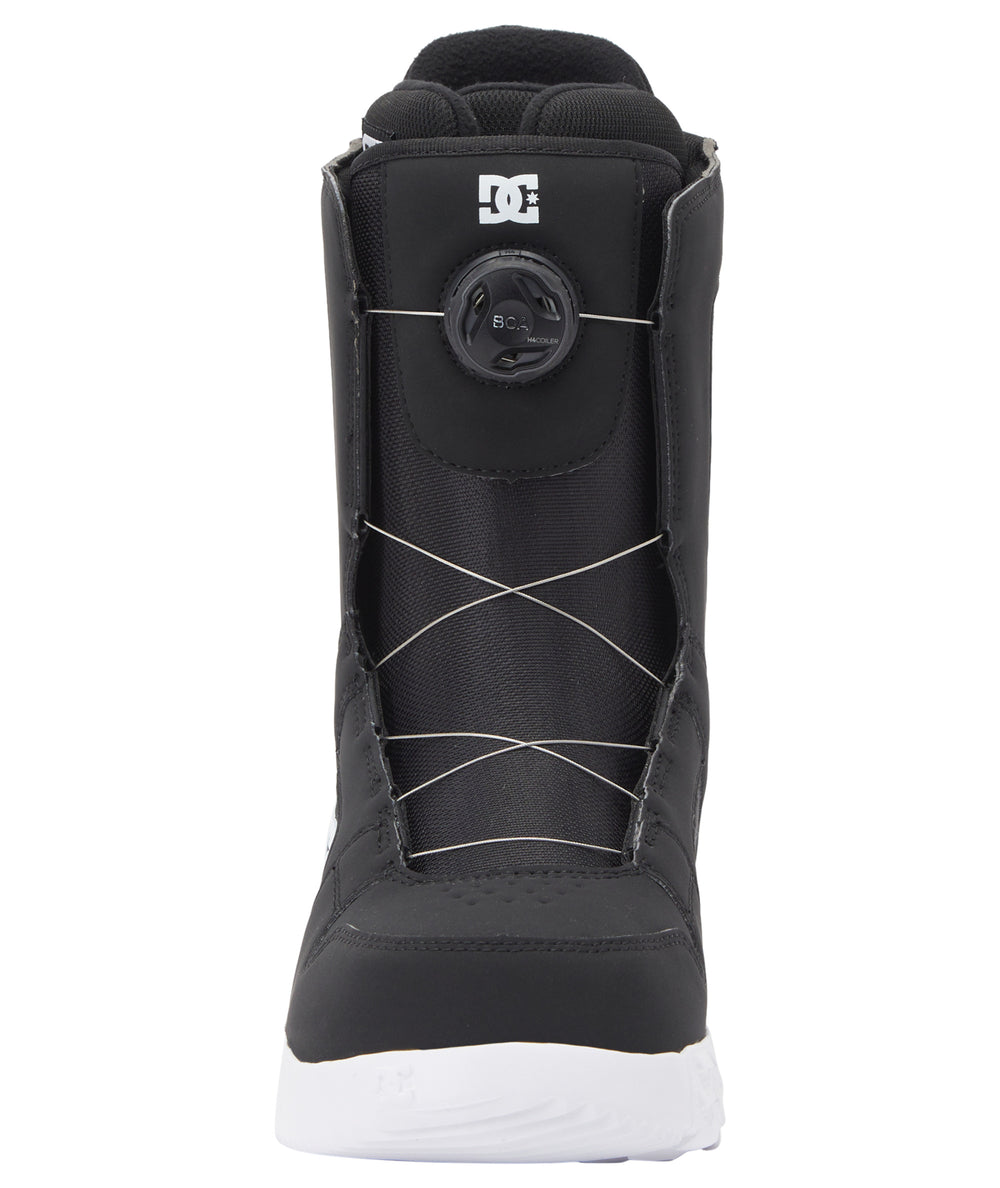 DC Phase BOA Men's Snowboarding Boot - 2026 SNOWBOARD BOOTS DC Black/White 7.0