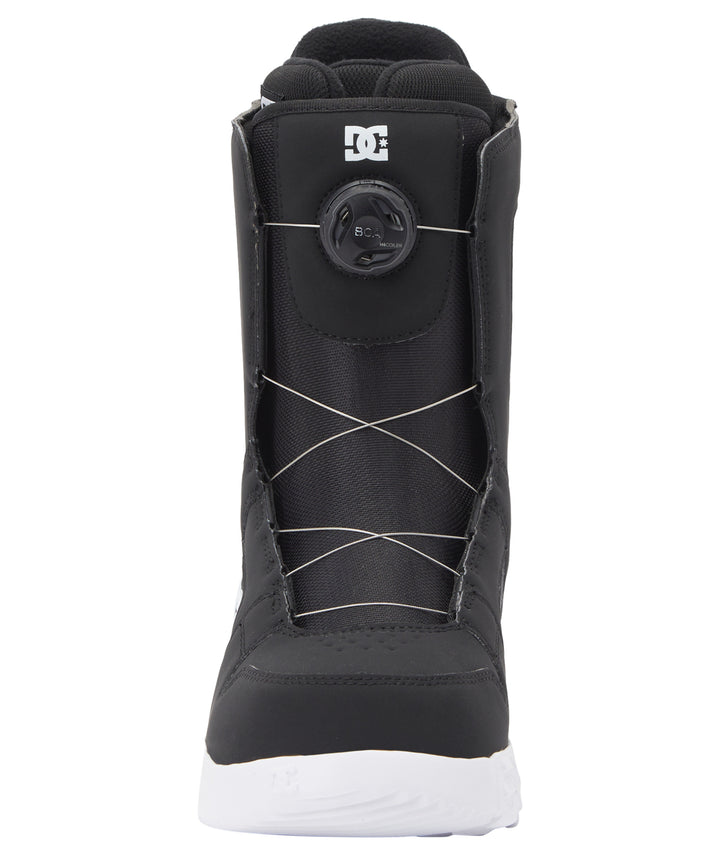 DC Phase BOA Men's Snowboarding Boot - 2026 SNOWBOARD BOOTS DC Black/White 7.0