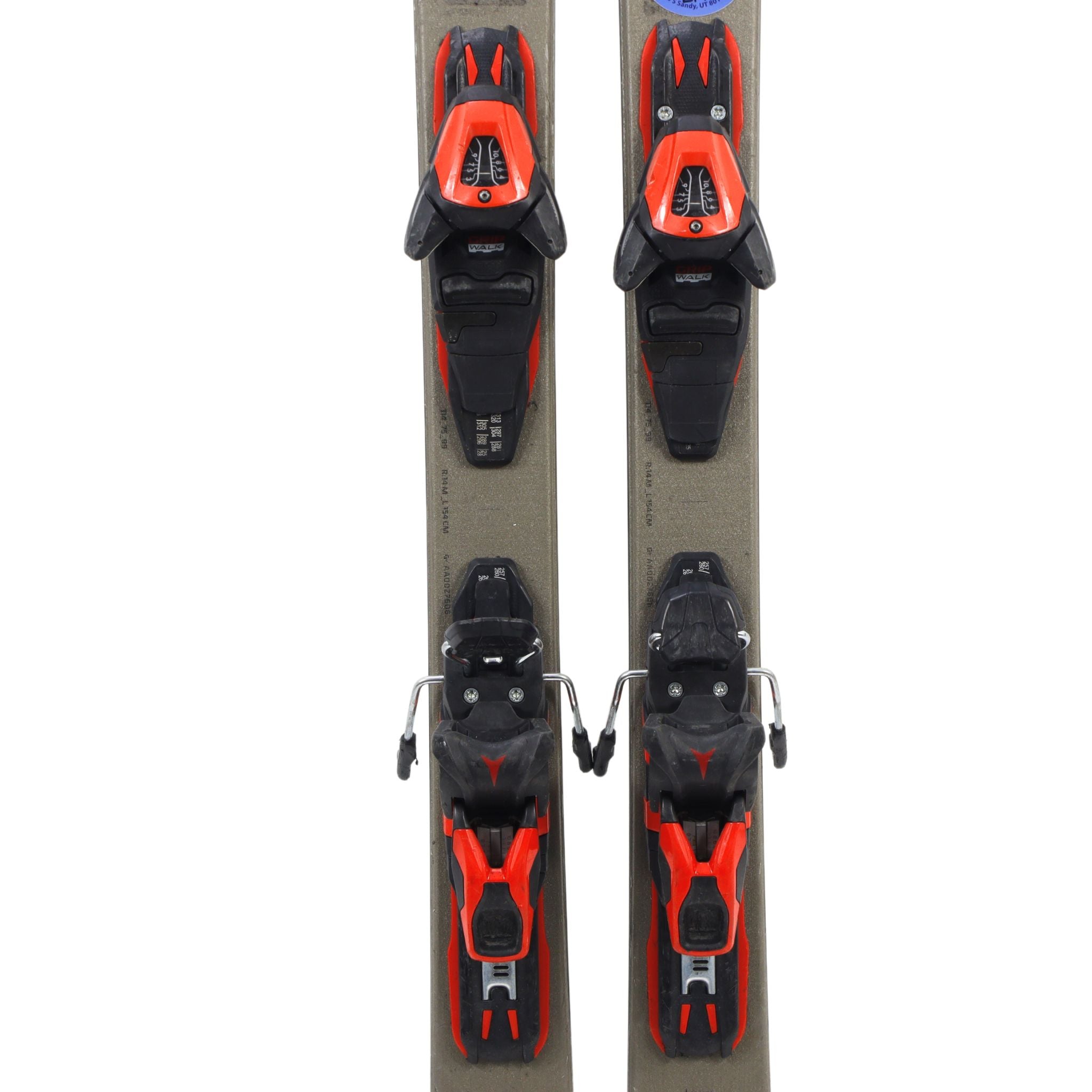 Atomic Vantage 75R 2020 Skis + Atomic L10 GW demo bindings- USED