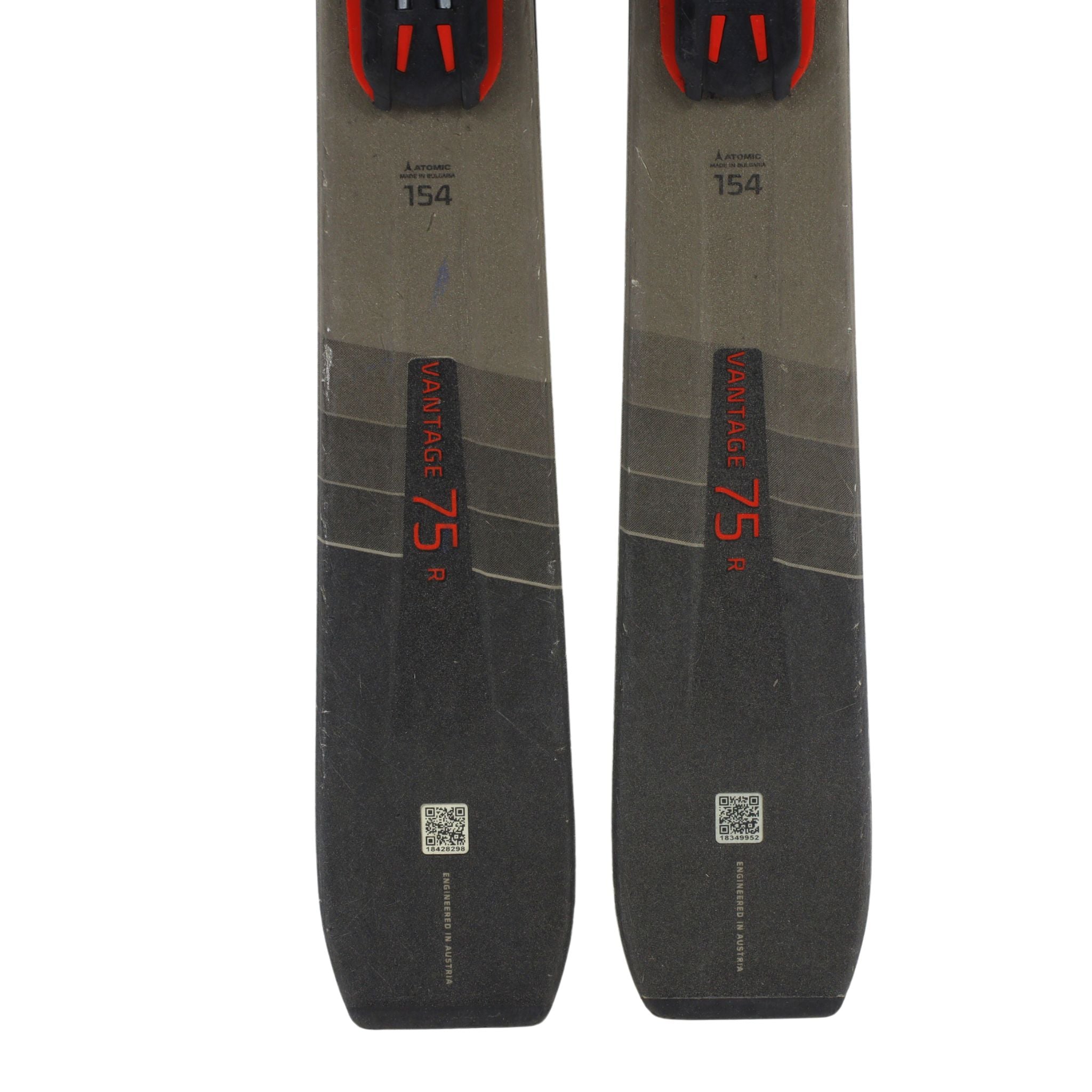 Atomic Vantage 75R 2020 Skis + Atomic L10 GW demo bindings- USED
