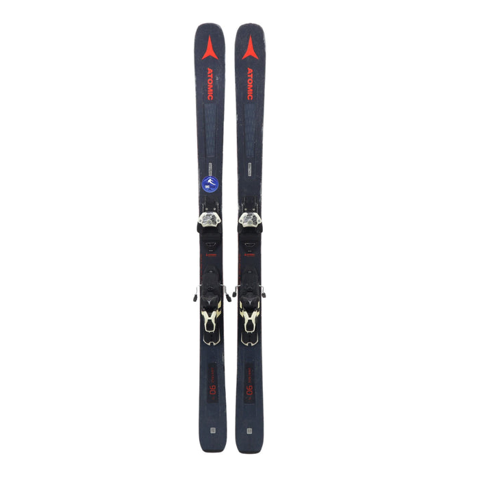 Atomic Vantage 90 TI 2020 Skis + Atomic Warden 13 demo bindings-USED SKIS Atomic 161cm