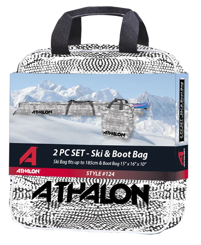 Athalon Ski & Boot Bag Combo Set - 185cm - 124 BAGS Athalon Python  