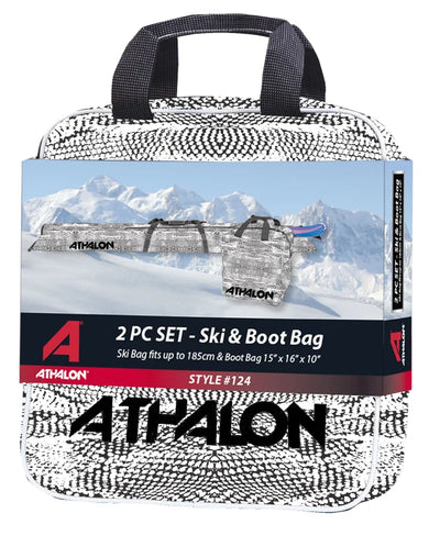 Athalon Ski & Boot Bag Combo Set - 185cm - 124 BAGS Athalon Python  
