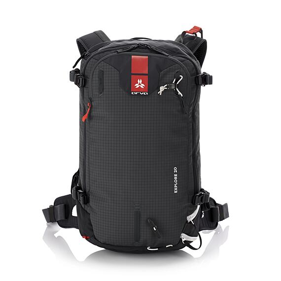 Arva Explore 20 Touring Backpack AVALANCHE SAFETY GEAR Arva Black