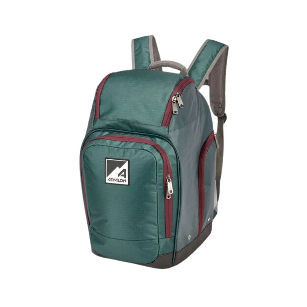 Athalon Alpine Ski Boot Bag - 320 BAGS Athalon Green / Cranberry