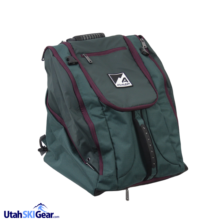 Athalon Deluxe Everything Ski Boot Bag BAGS Athalon Green