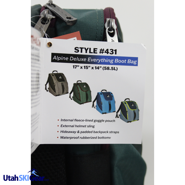 Athalon Deluxe Everything Ski Boot Bag BAGS Athalon