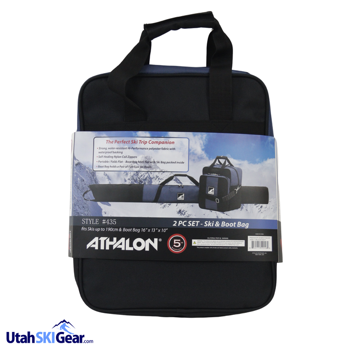 Athalon Premium Ski & Boot Bag Set - 2pc BAGS Athalon