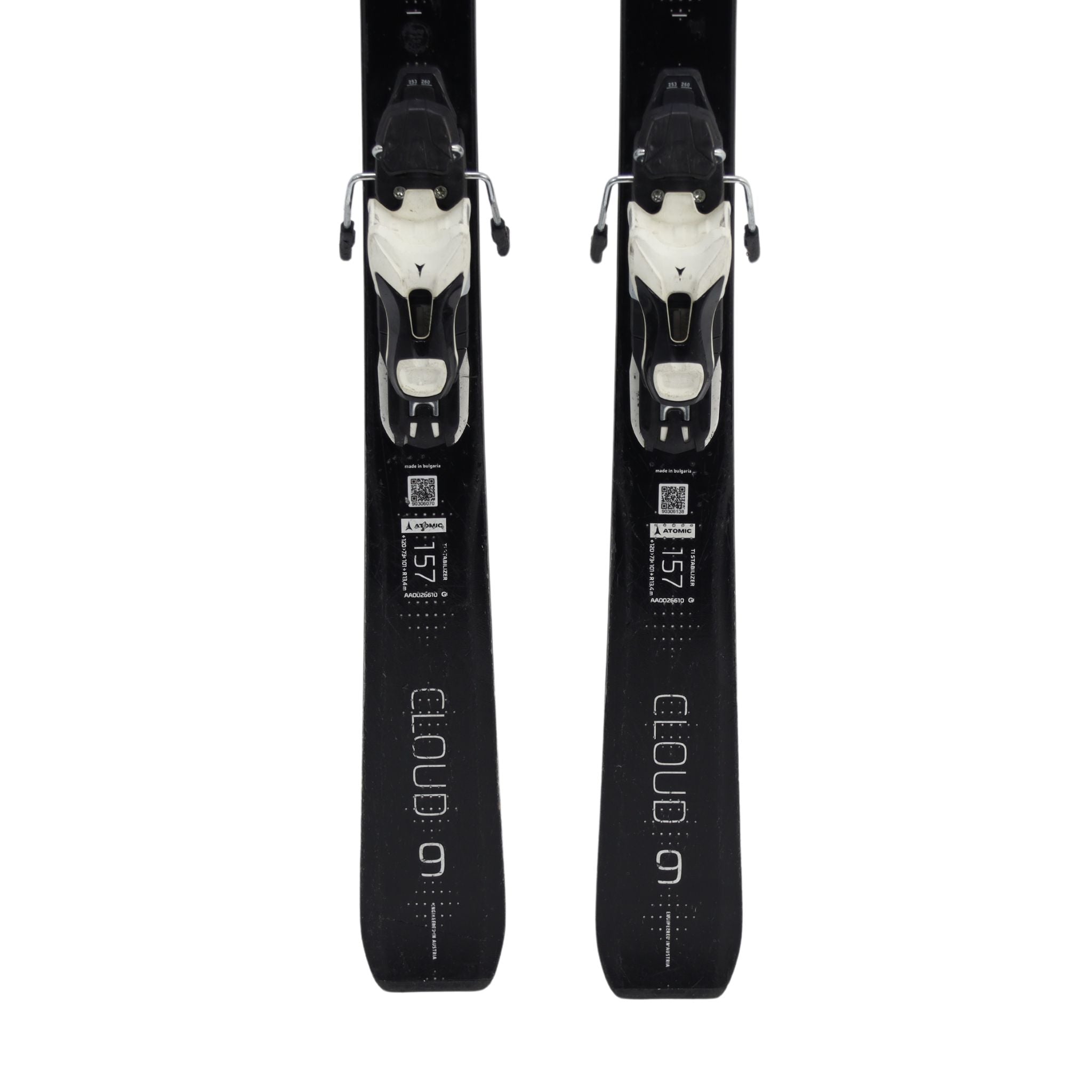 Atomic Cloud 9 Skis 157cm 2019 + Lithium 10 bindings - USED – Utah