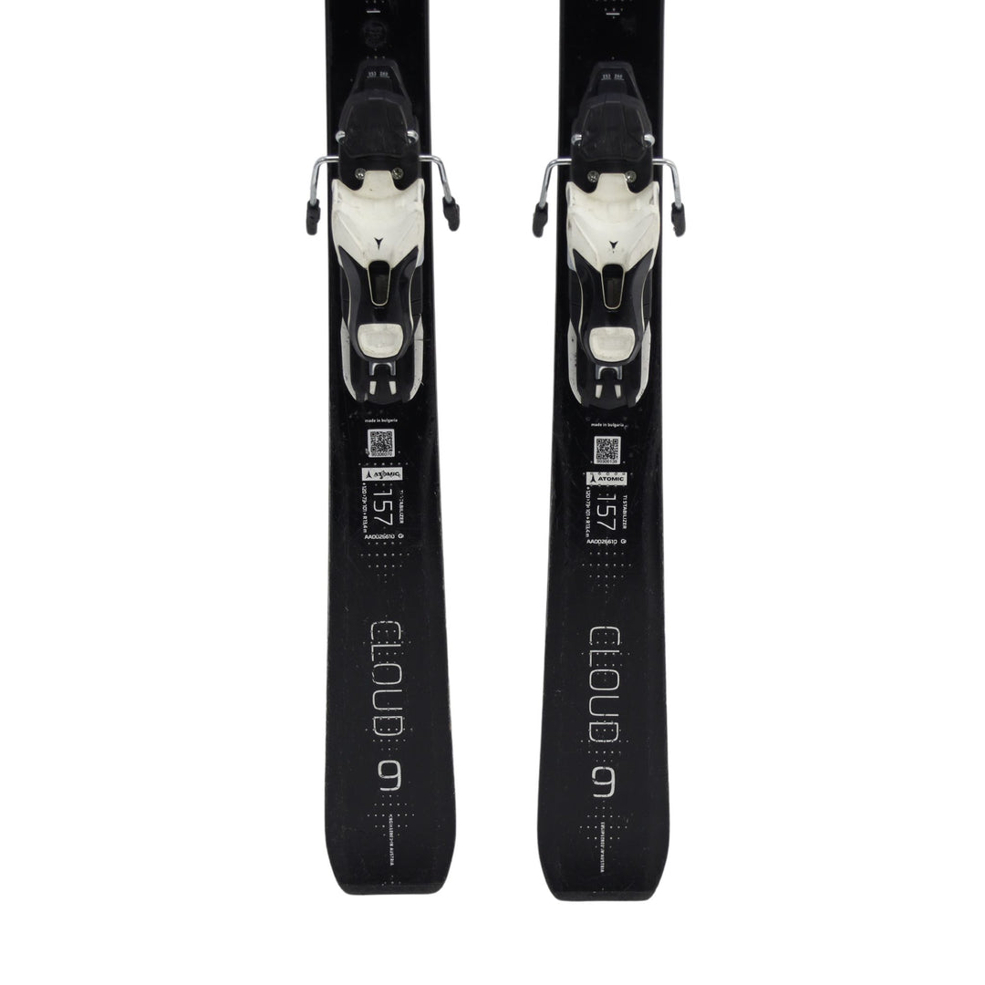 Atomic Cloud 9 Skis 157cm 2019 + Lithium 10 bindings - USED
