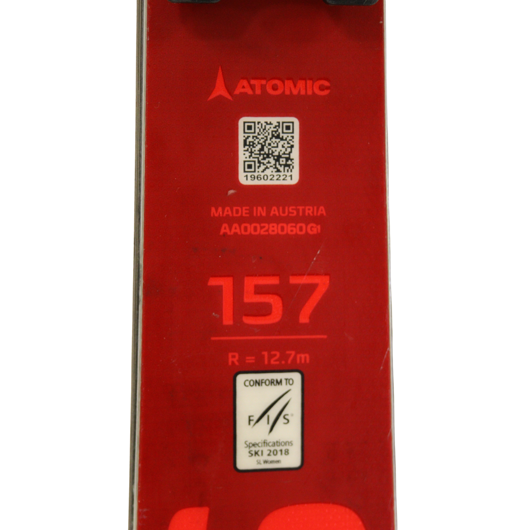 Atomic Redster S9 157cm + Race Plate | 2022 USED SKIS Atomic